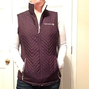 Sherpa lined vest